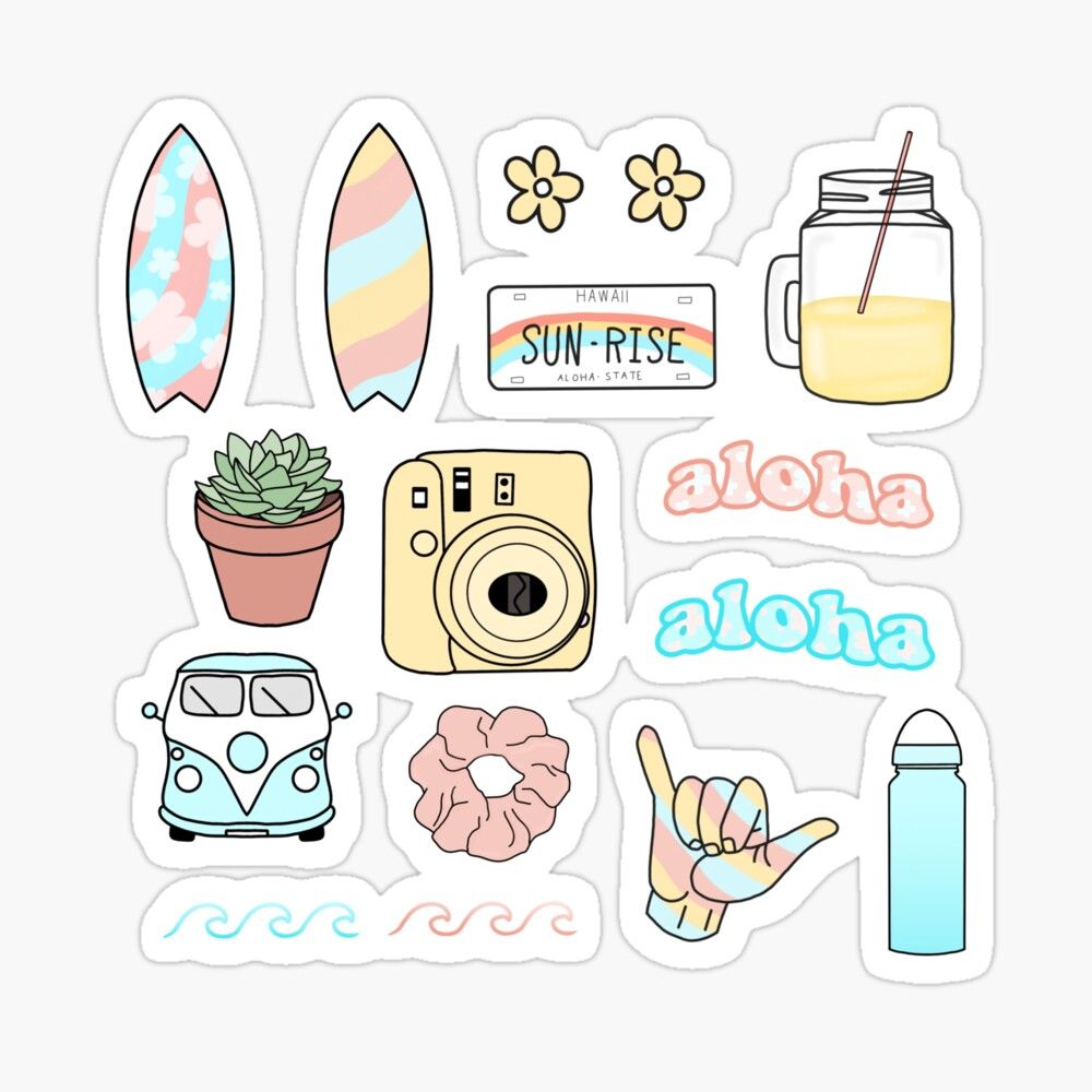 Print out your favorite designs with these cute stickers to print for